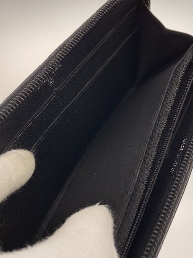 商品画像：長財布/レザー/ブラック/レディース 6