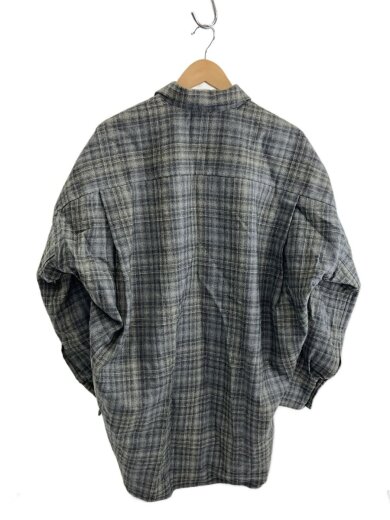 商品画像：長袖シャツ/ウール/グレー/総柄/A2503FB 258 2