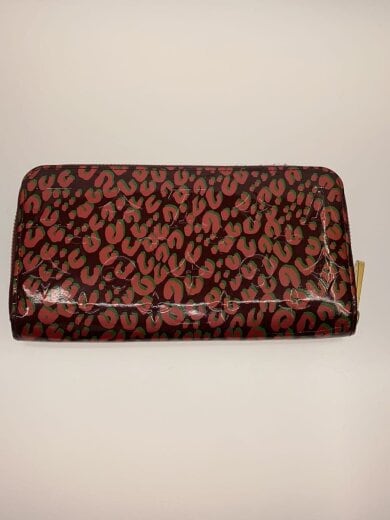商品画像：ジッピー・ウォレット_ヴェルニ・レオパード/エナメル/RED/レディース 2