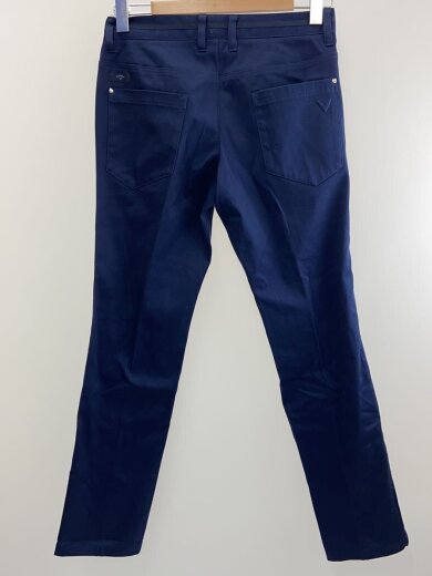 商品画像：ストレートパンツ/M/コットン/ネイビー/無地/241-7220507 2