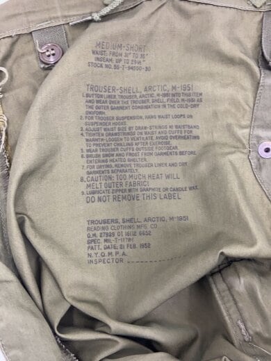 商品画像：カーゴパンツ/M/--/カーキ/無地/55-T-94500-30 4