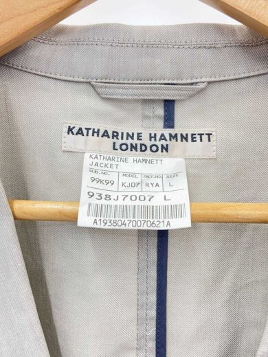 商品画像：テーラードジャケット/L/リネン/グリーン/無地/938J7007 3