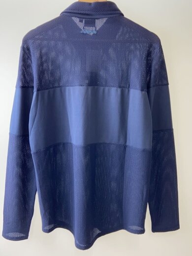 商品画像：長袖シャツ/7/ナイロン/ネイビー/無地/YMMX-190822 2