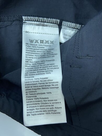 商品画像：ナイロンジャケット/M/ナイロン/ブラック/無地/1012-01000 5