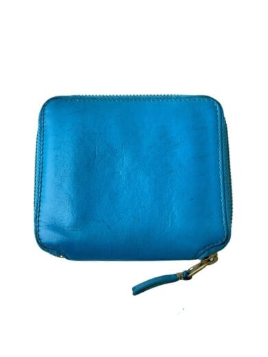 商品画像：財布/レザー/BLU/無地/メンズ 1