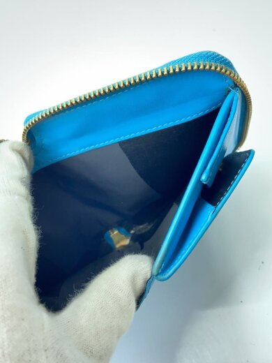 商品画像：財布/レザー/BLU/無地/メンズ 6