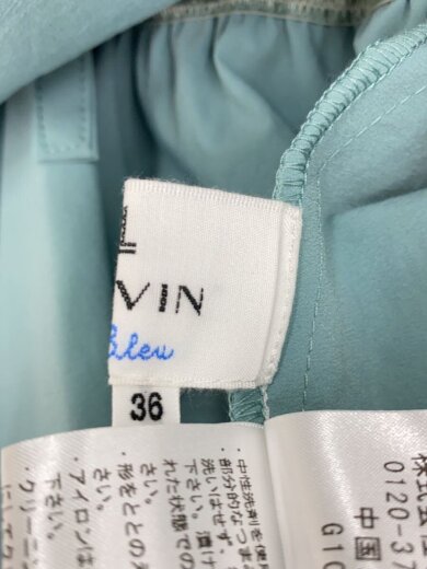 商品画像：ロングスカート/36/ポリエステル/ブルー/無地/3366503 5