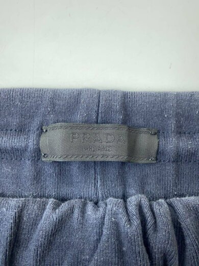画像：PRADAショートパンツ/XL/コットン/ネイビー/無地/SJP293R201Q865