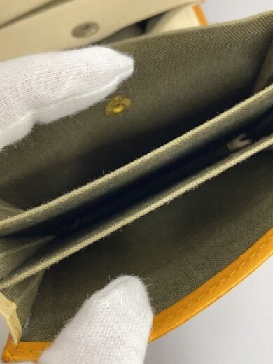 商品画像：財布/レザー/キャメル/無地/メンズ 6