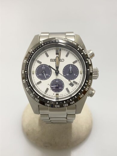 商品画像：クォーツ腕時計/アナログ/--/WHT/SLV/V192-0AF0// 1