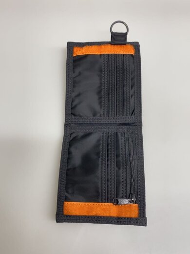 商品画像：2つ折り財布/ナイロン/ブラック/無地/メンズ// 4