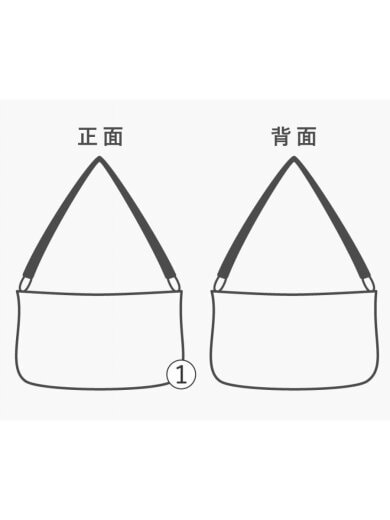 商品画像：バッグ/レザー/レッド/無地 8