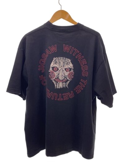 商品画像：SAW X PRINT T-SHIRT C PIG FACE/ソウX/Tシャツ/XL/コットン/BLK 2