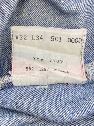 商品画像：ストレートパンツ/32/コットン/BLU/501xx 6