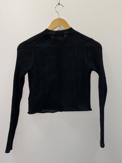 商品画像：カーディガン(薄手)/38/コットン/BLK/125230081 2