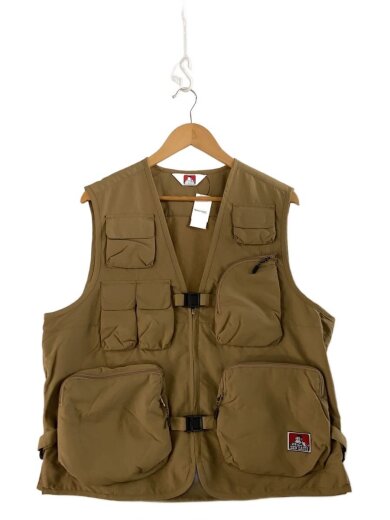 商品画像：ナイロンベスト/L/ナイロン/BEG/BDZO-8100 1