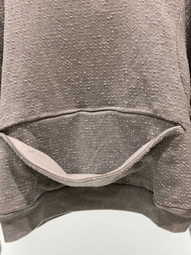 商品画像：ニードルパンチスウェット/2/--/GRY/aw24-rcs01 8