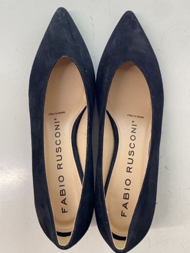 画像：FABIO RUSCONIパンプス/37.5/BLK/スウェード3