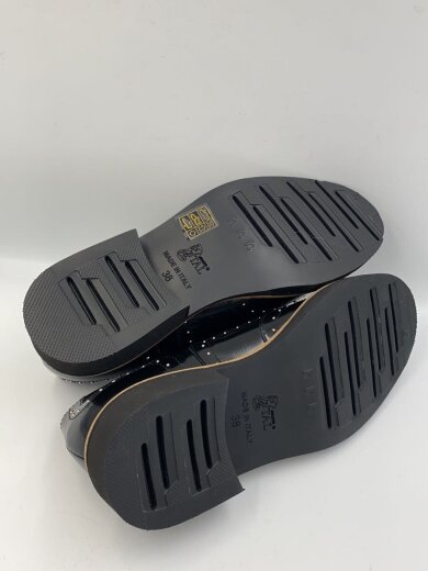 商品画像：ドレスシューズ/38/BLK/エナメル/エナメル　レザー　スタッズ 4