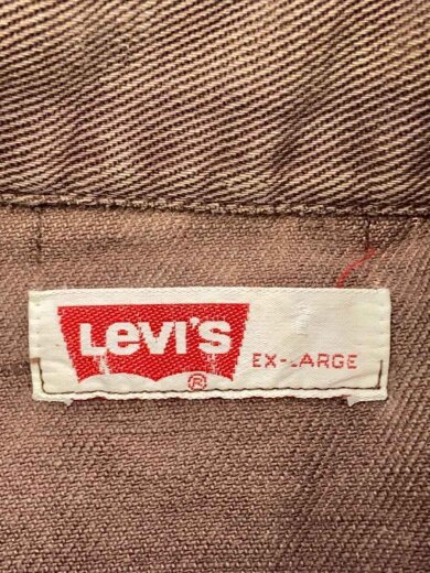 商品画像：Vintage/70s/長袖シャツ/SIZE:XL/コットン/BRW// 3