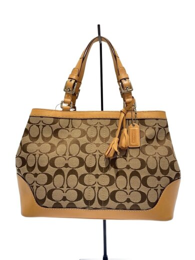 商品画像：スモールキャリーオール_シグネチャー_ベージュ/キャンバス/BEG/モノグラム 1