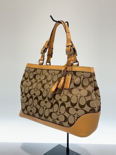 商品画像：スモールキャリーオール_シグネチャー_ベージュ/キャンバス/BEG/モノグラム 2