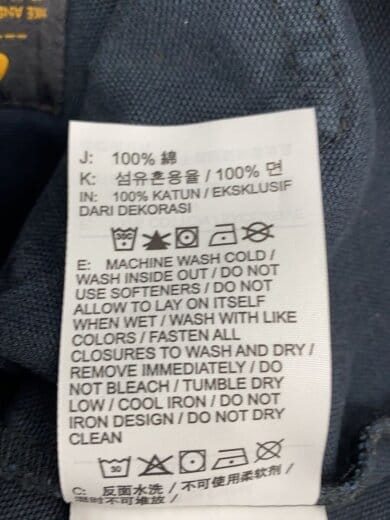 商品画像：ジャケット/S/コットン/NVY/無地/dq5185-010 4