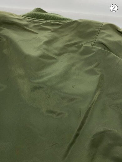 商品画像：フライトジャケット/M/ポリエステル/KHK/無地/mil-J-82790J 8