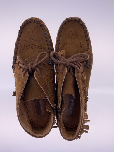 商品画像：デッキシューズ/25cm/BRW/スウェード/NC3E F08C 3