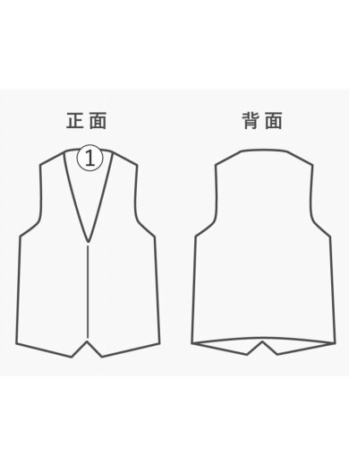 商品画像：フリースベスト/XL/ポリエステル/BLK 6