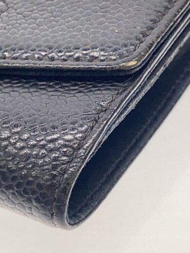 商品画像：2つ折り財布/レザー/BLK/レディース 7