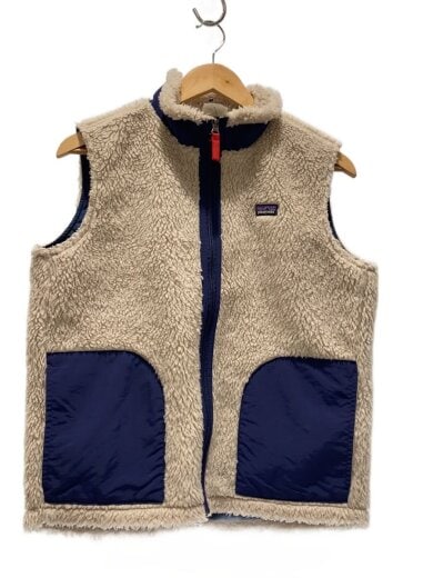 商品画像：フリースベスト/XXL/ポリエステル/BEG/無地/65619FA22// 1