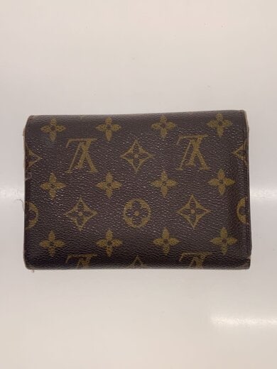 商品画像：ポルト・トレゾール・エテュイ・パピエ_モノグラム・キャンバス/PVC/BRW/レディース 2