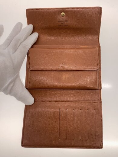 商品画像：ポルト・トレゾール・エテュイ・パピエ_モノグラム・キャンバス/PVC/BRW/レディース 4