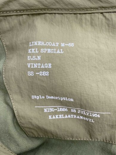 商品画像：コート/--/コットン/BEG/無地/SS-282 3