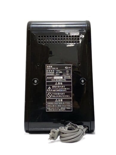 商品画像：空気清浄機 PLAZION DAS-15K-B [ブラック] 4