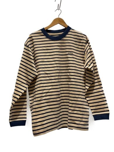 商品画像：カットソー/M/コットン/BEG/ボーダー/SW-25SU204 1