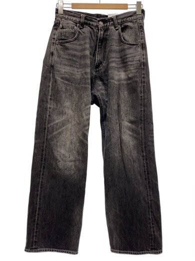 商品画像：ストレートパンツ/28/デニム/BLK 1