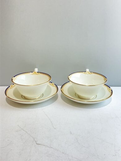 商品画像：カップ&ソーサー/4点セット/WHT/cavendish// 3