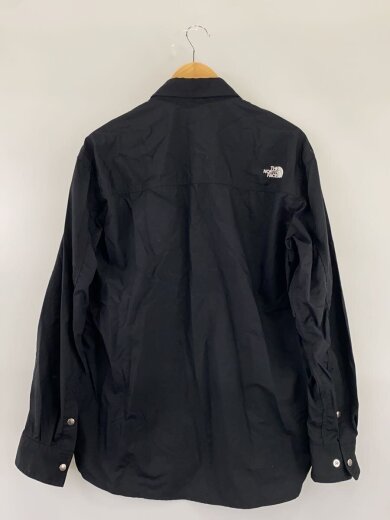 商品画像：L/S NUPTSE SHIRT_ロングスリーブヌプシシャツ/L/ナイロン/BLK 2
