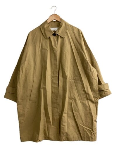 商品画像：24SS/ハイカウントワイドステンカラーコート/--/コットン/BEG/24-020 1