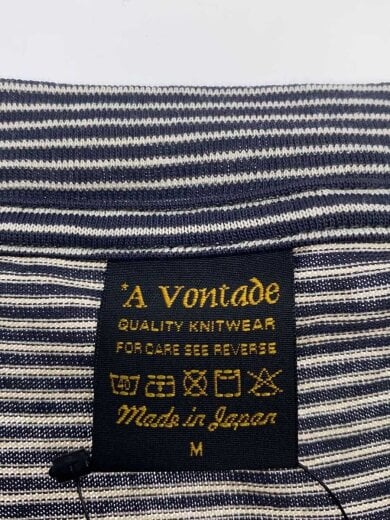 商品画像：Tシャツ/M/コットン/BLK/ボーダー// 3
