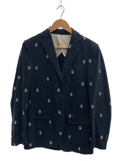 商品画像：テーラードジャケット/44/コットン/BLK/PTN44710// 1