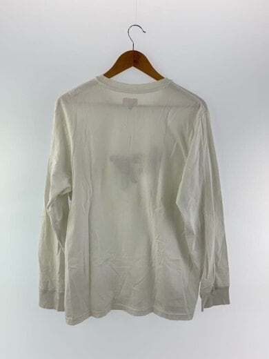 商品画像：長袖Tシャツ/M/コットン/WHT/無地// 2