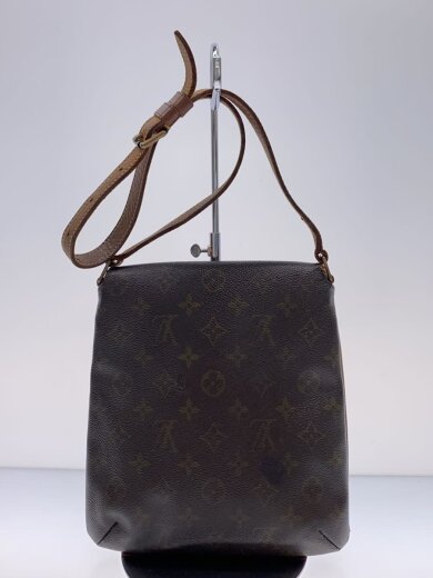 商品画像：ミュゼット・サルサ_モノグラム・キャンバス_ロングショルダー/PVC/BRW 3