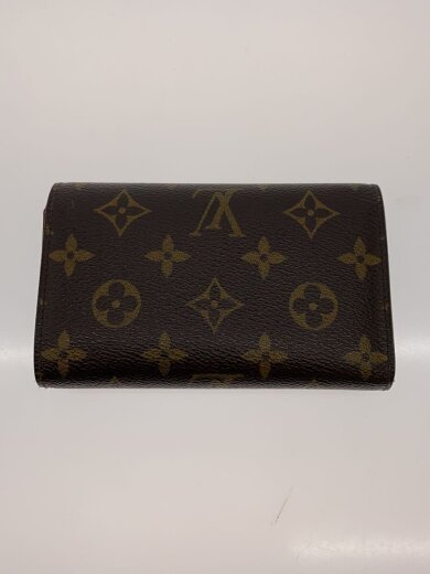 商品画像：2)ポルト・フォイユ・トレゾール_モノグラム・キャンバス/PVC/BRW/レディース 2