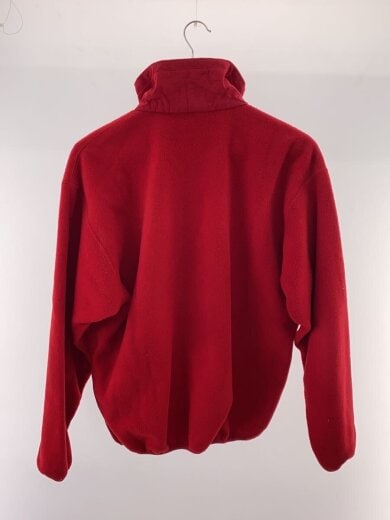 商品画像：フリースジャケット/S/ポリエステル/RED/無地/25410 2