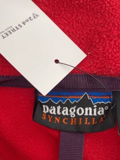 商品画像：フリースジャケット/S/ポリエステル/RED/無地/25410 3