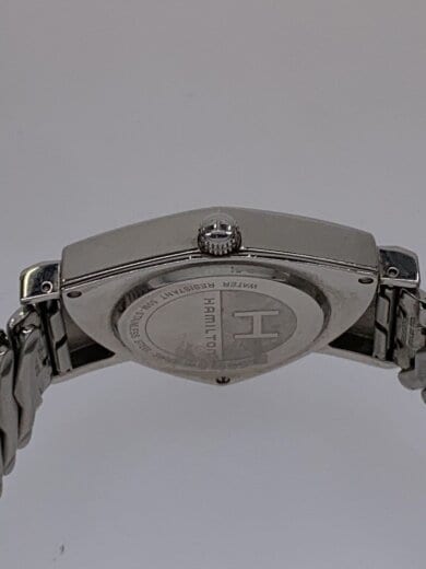 画像：HAMILTONクォーツ腕時計/アナログ/ステンレス/BLK/SLV/H244110//3