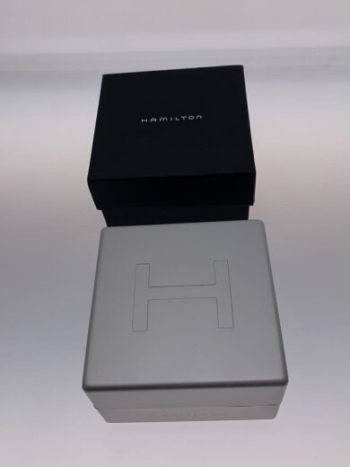 画像：HAMILTONクォーツ腕時計/アナログ/ステンレス/BLK/SLV/H244110//6